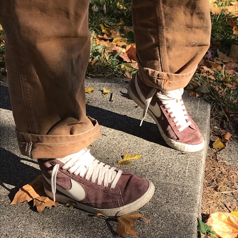 Mauve Nike Blazers